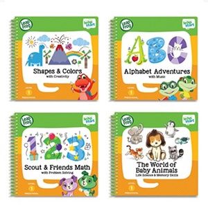 LeapFrog LeapStart Preschool 4-in-1 Activity Book Bundle